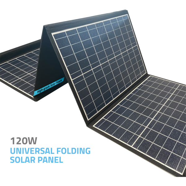 PSOLPABK Powerology Universal Foldable Solar Panel - رابسول أفضل متجر لاكسسوارات الجوال